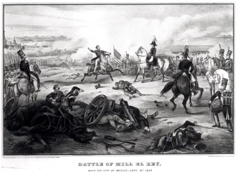 Schlacht von Mill El Rey, nahe der Stadt Mexiko, 8. September 1847